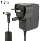 Adaptador de corriente de alta calidad con enchufe británico de CA 100-240 V a CC 5 V 2 A, puntas: 5,5 x 2,5 mm, longitud del cable: 1,8 m